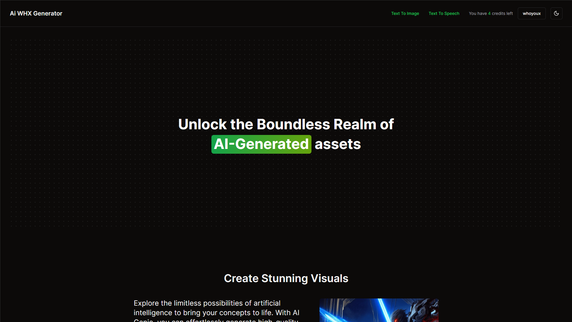 screenshot of ecommerce site
